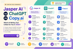 Read more about the article Best Alternative to Jasper? The Best AI Writing Tools for 2026
